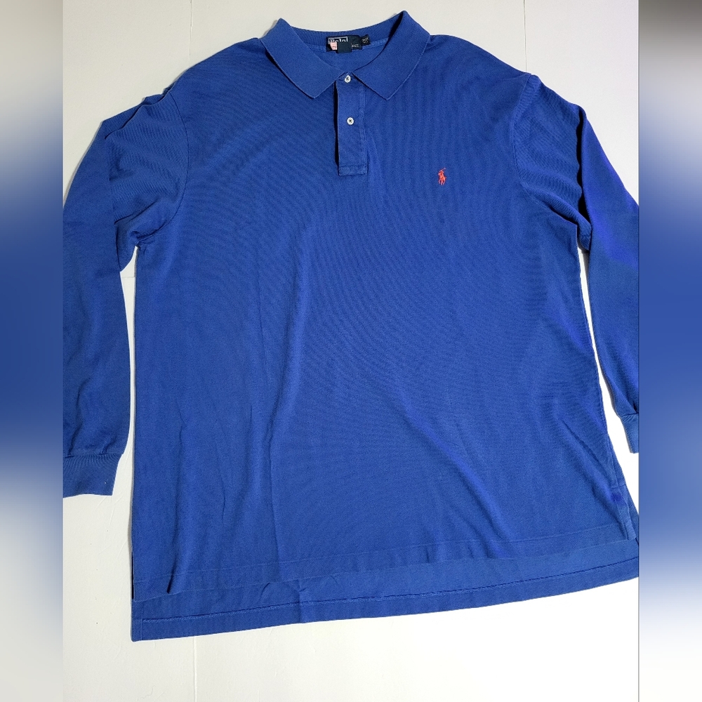 (#13) Polo by Ralph Lauren Men's Royal Blue Polo Shirt